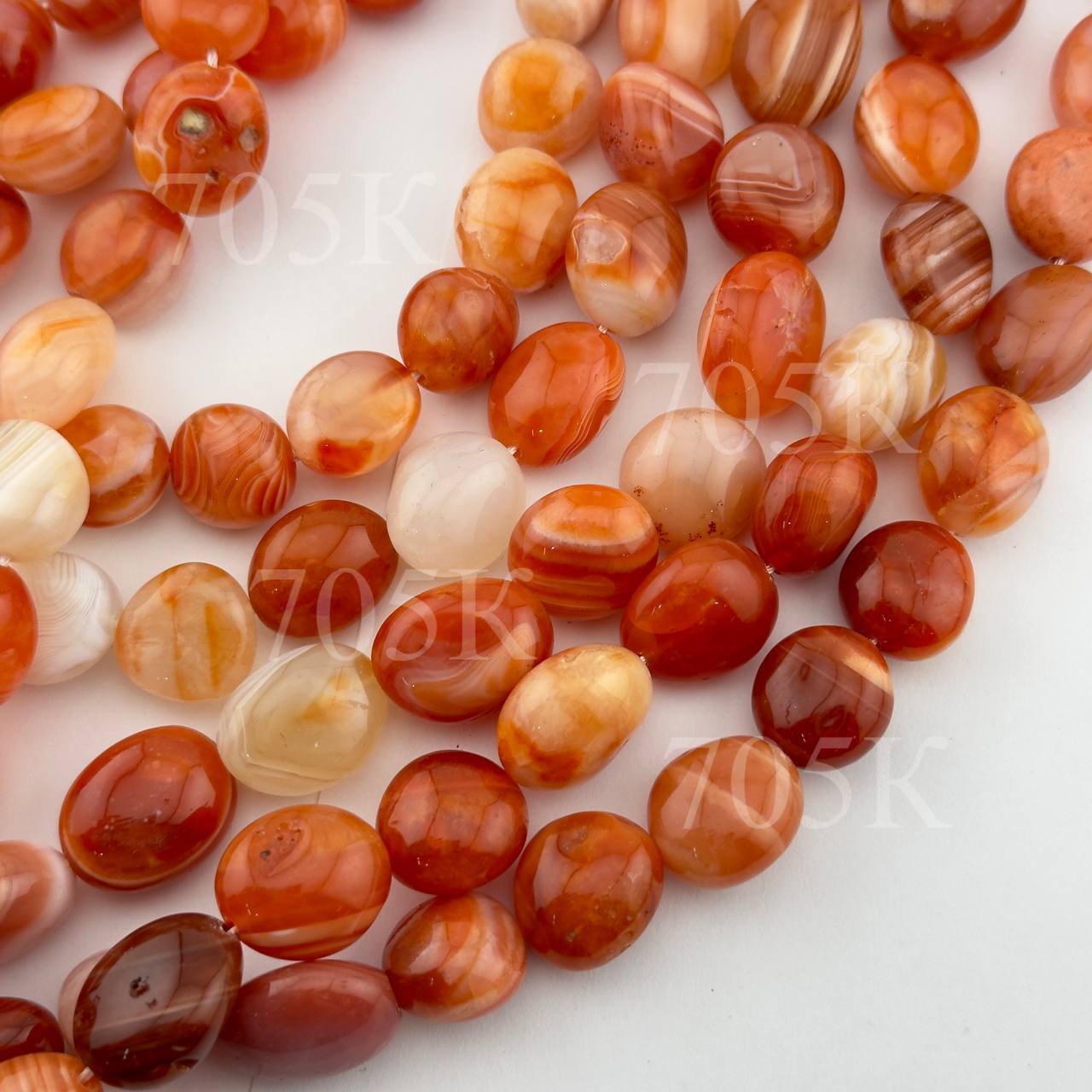 Бусины агат